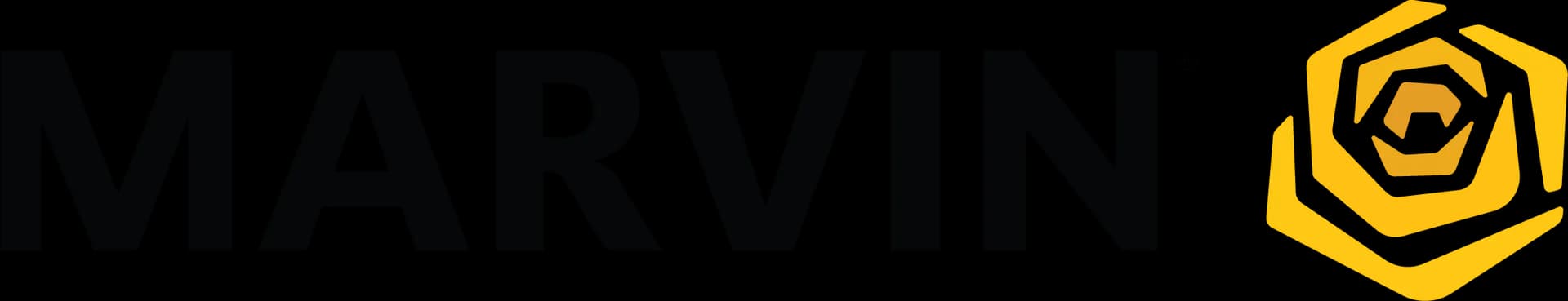 The logo for Marvin.