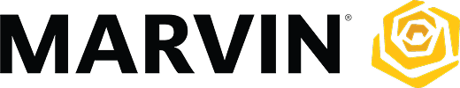 The logo for Marvin.