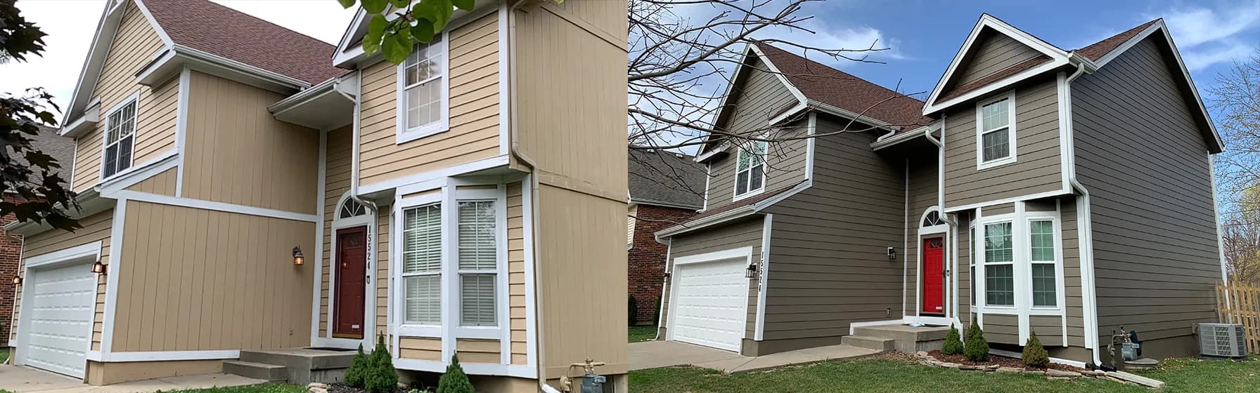 New Siding and Windows Renew Curb Appeal of Overland Home