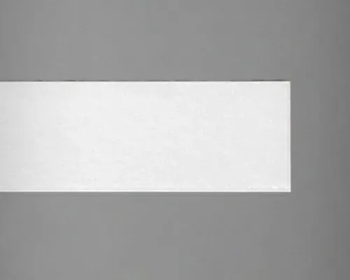 A swatch of white Smooth Grain Batten Boards James Hardie HardieTrim boards.